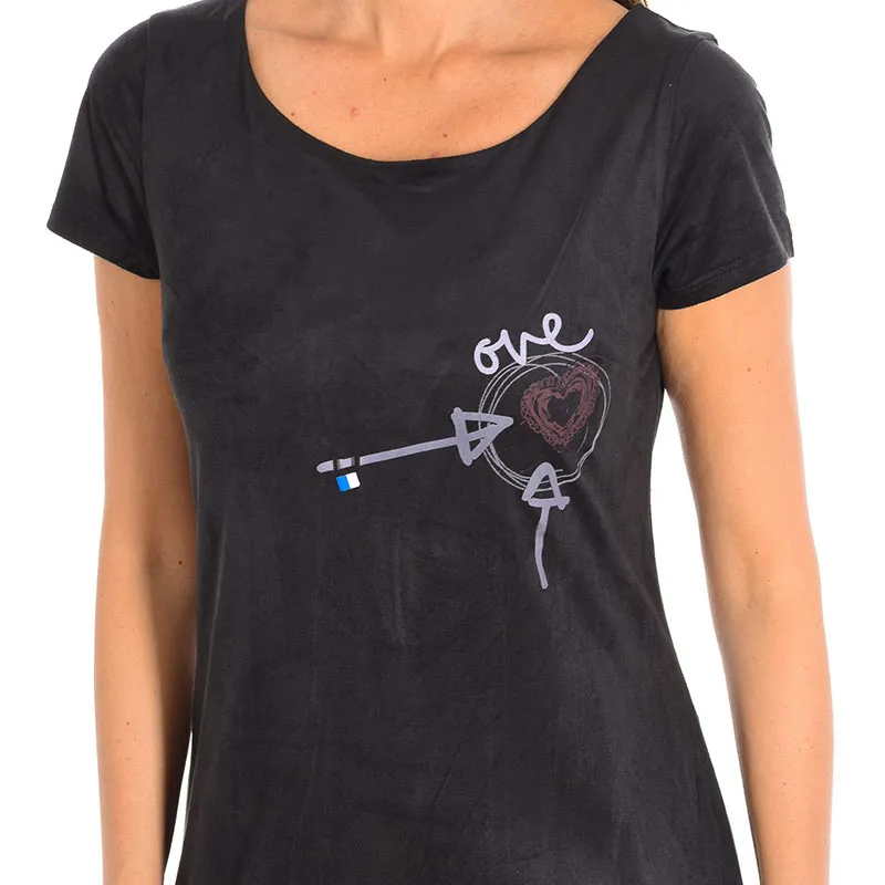Robe MC femme Love - Noir - DESIGUAL-2