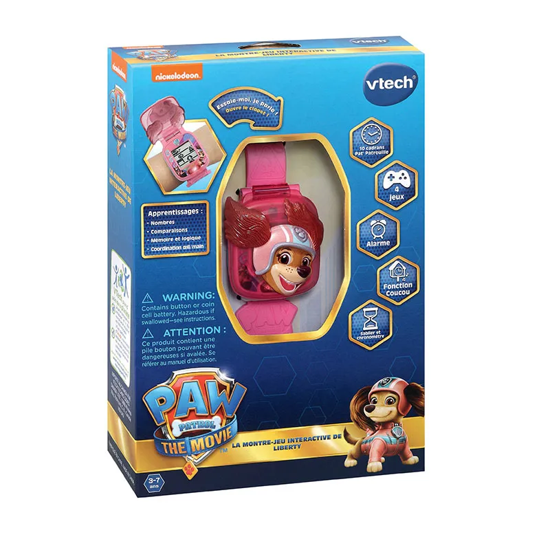 Montre-jeu interactive Liberty Pat Patrouille - 36m+-4