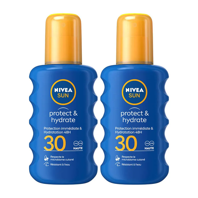 2 Sprays Protect & Hydrate FPS30 - 2x200ml - NIVEA-0