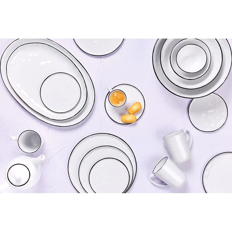 4 Assiettes creuses Pure Blanc neige-5