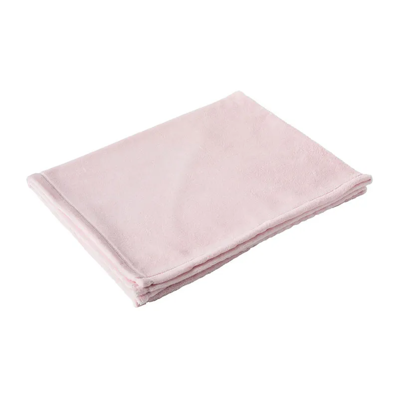 Couverture Flanelle Rose - 75x100cm-0