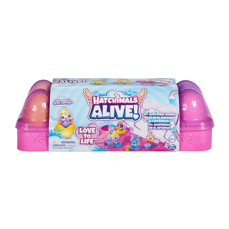 Boîte 5 oeufs + Accessoires Hatchimals Aléa. 18pcs - 36m+-5