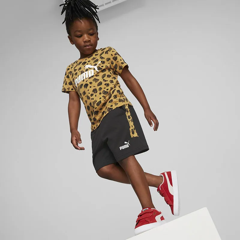 Short Mixte Enfant Essentials Mates Puma - Noir-6