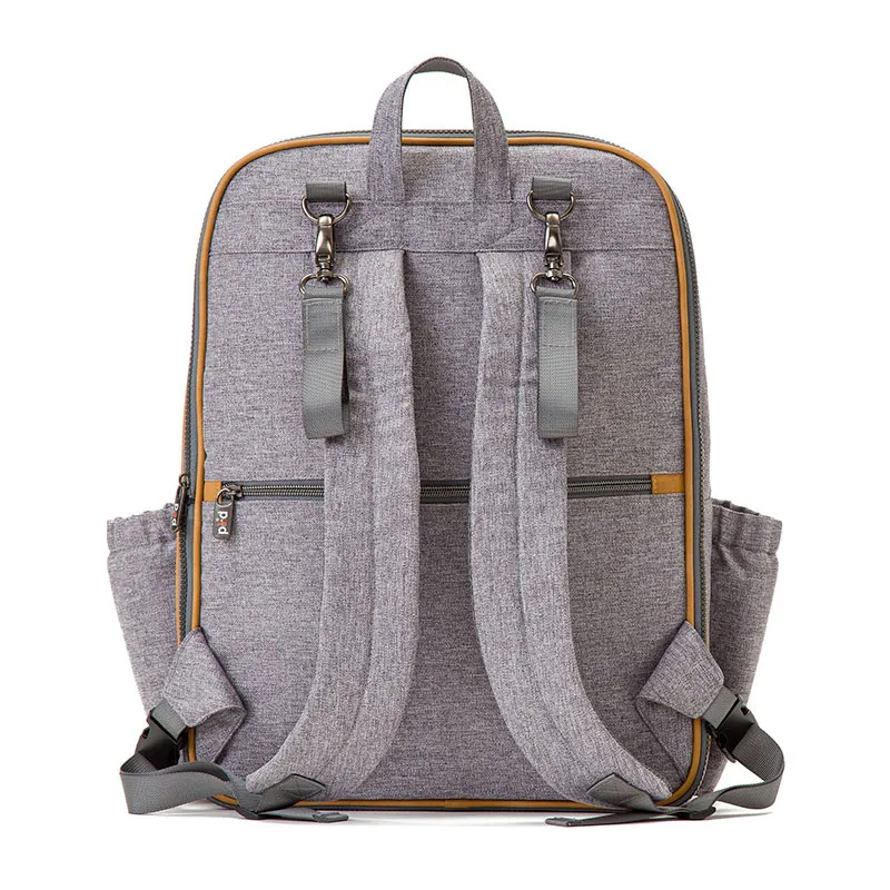 Couffin nomade/Sac à langer RucPod Gris - 42x75cm-14