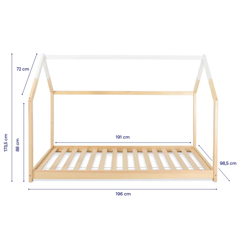 Lit Céleste + matelas essentiel-5