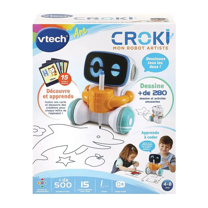 Croki, mon robot artiste - 4+-6