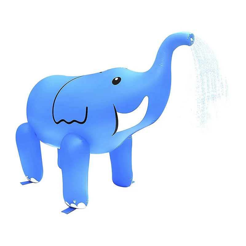 Éléphant gonflable géant arroseur d'eau - 220x160cm-0