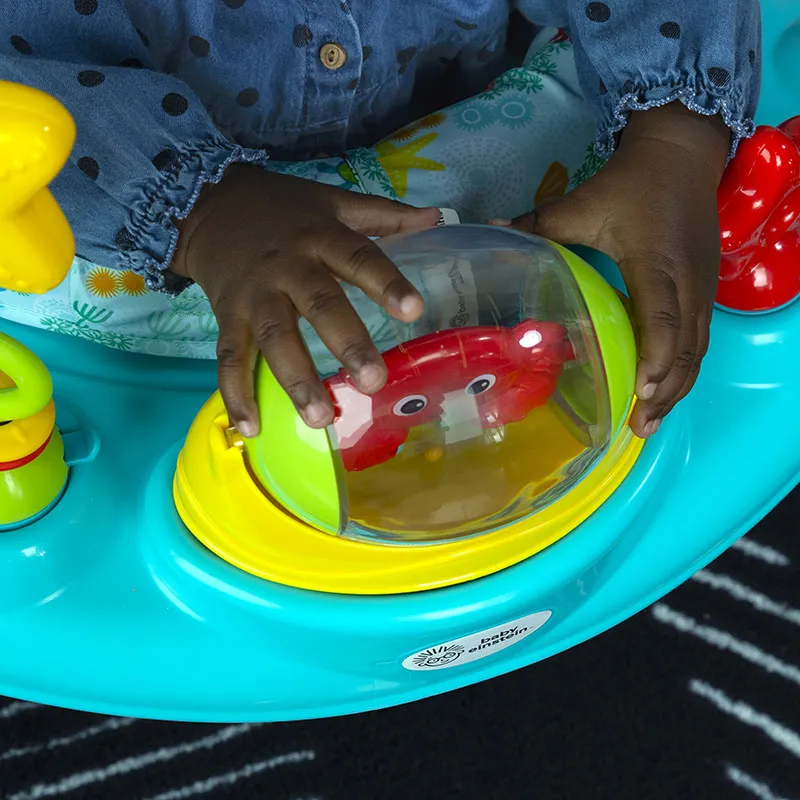 Sauteur 2en1 avec centre d'activités Ocean explorers - 6m+-11