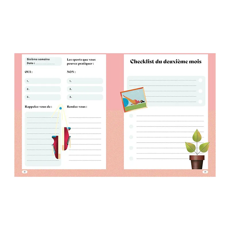 Bébé à bord ! Journal et guide de grossesse - Adulte-4