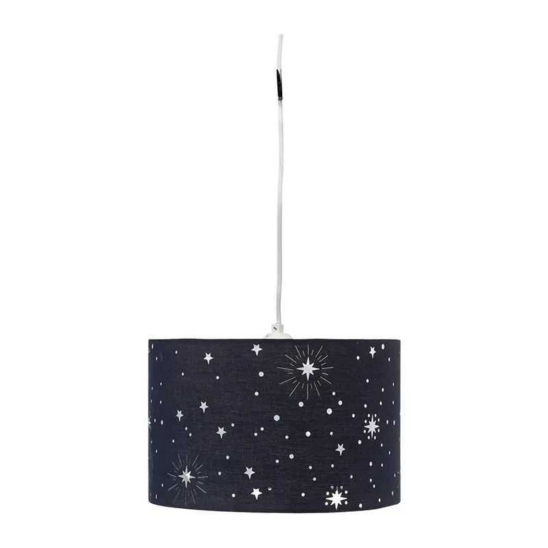 Suspension Ciel étoilé Bleu marine - 28x18x28cm-0