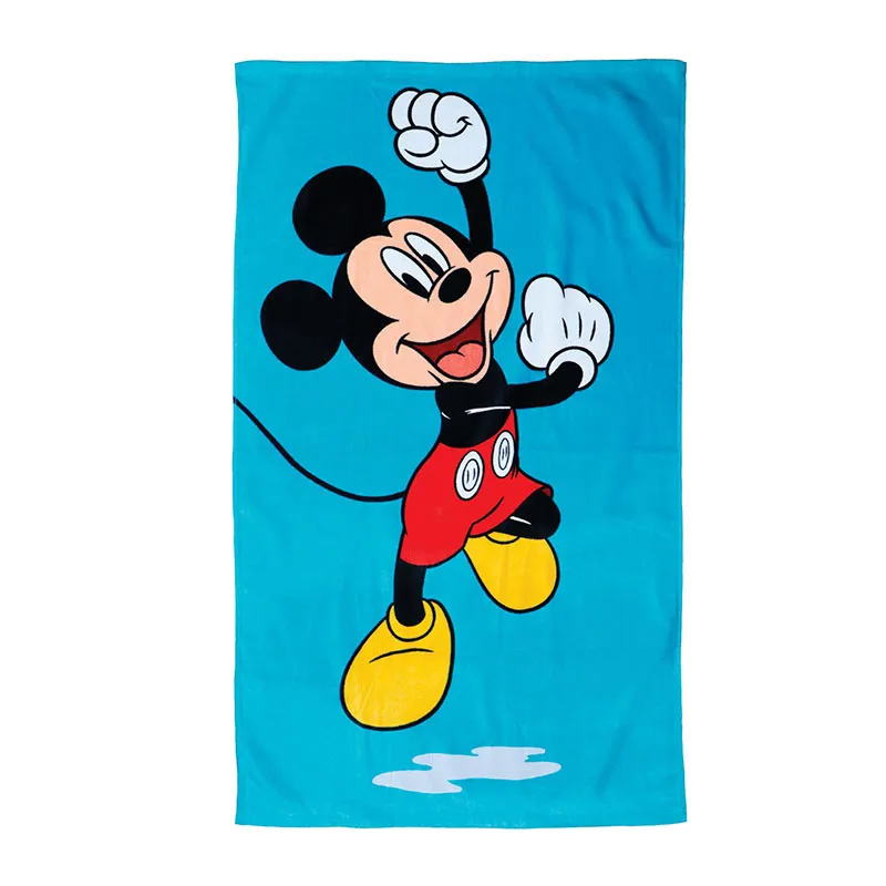 Serviette de bain Mickey Bleu - 70x120cm-0