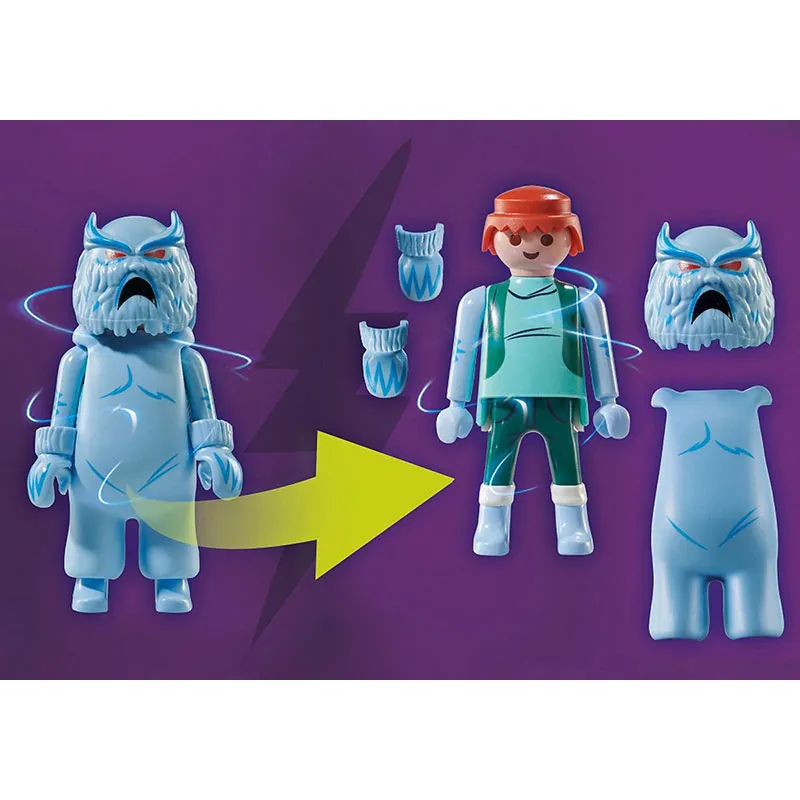 Scooby avec spectre des neiges 46pcs Scooby-Doo - 5+-3