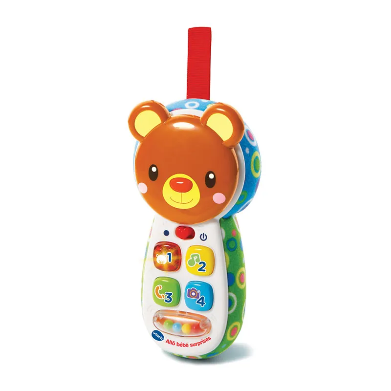 Téléphone Allô bébé surprises Brun - 6m+-2
