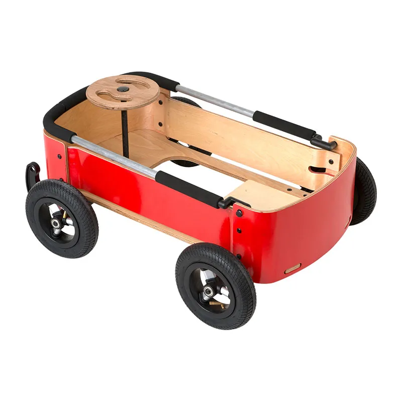 Chariot 3en1 Wagon Rouge - 12m+-2