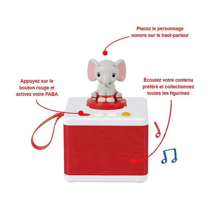 Pack Découverte musicale 4 Personnages - 0-10+ - FABA-1