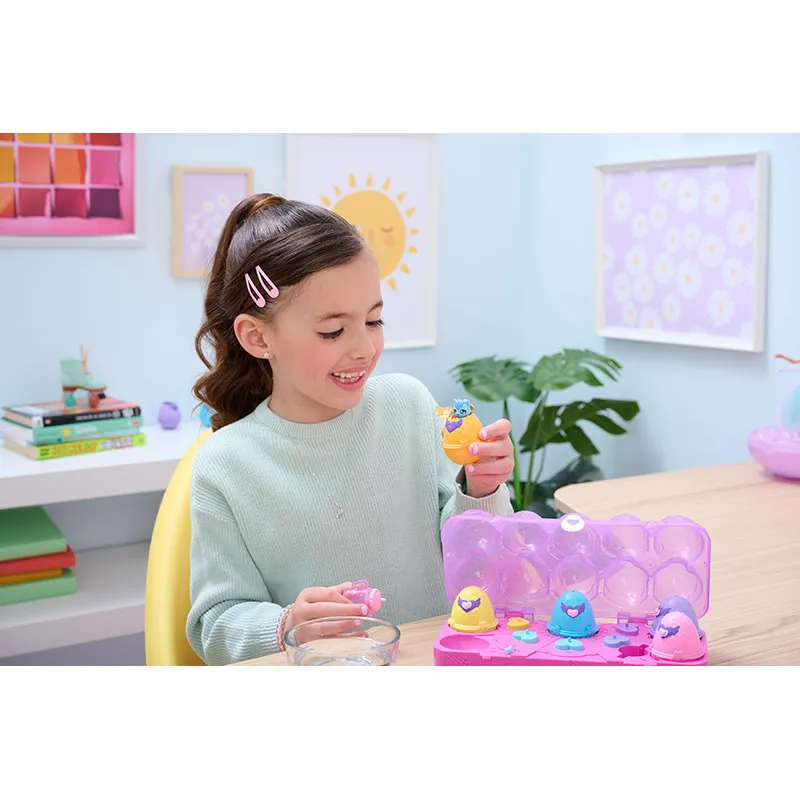 Boîte 5 oeufs + Accessoires Hatchimals Aléa. 18pcs - 36m+-6