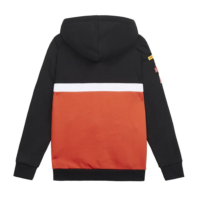 Veste à capuche Garçon Racing - Rouge/Noir-1