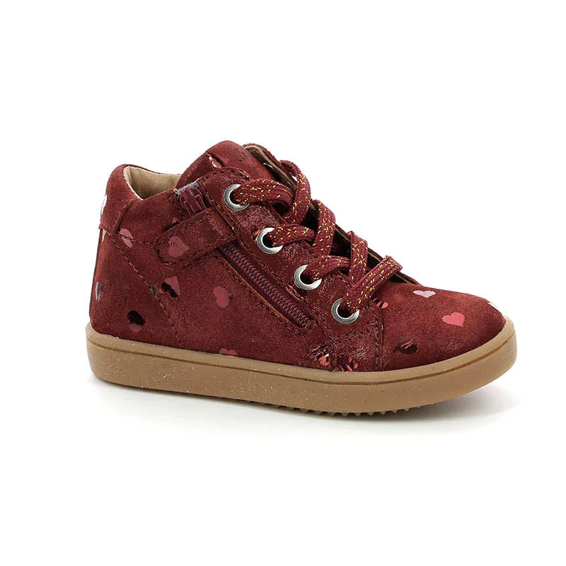 Sneakers hautes Enfant Wouhou - Bordeaux-0
