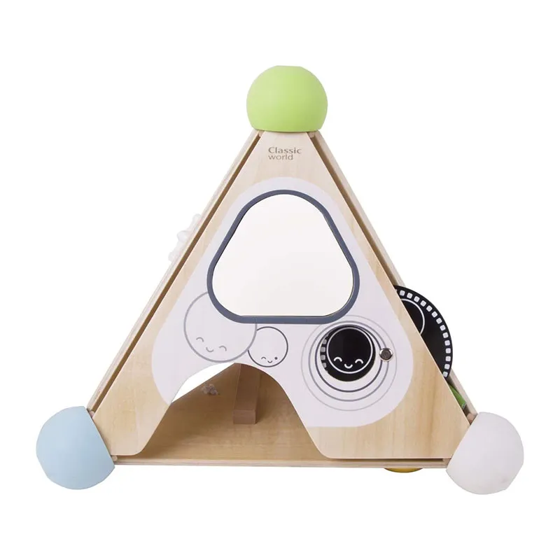 Pyramide d'éveil Bois 6pcs - 24m+-5