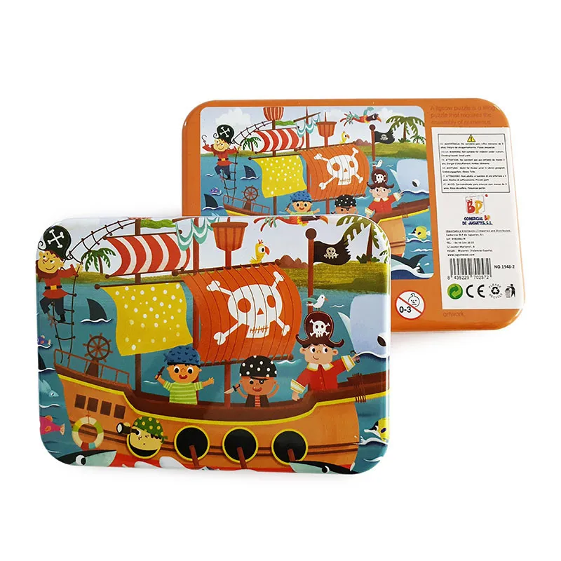 Puzzle Les Pirates 120pcs - 36m+-1