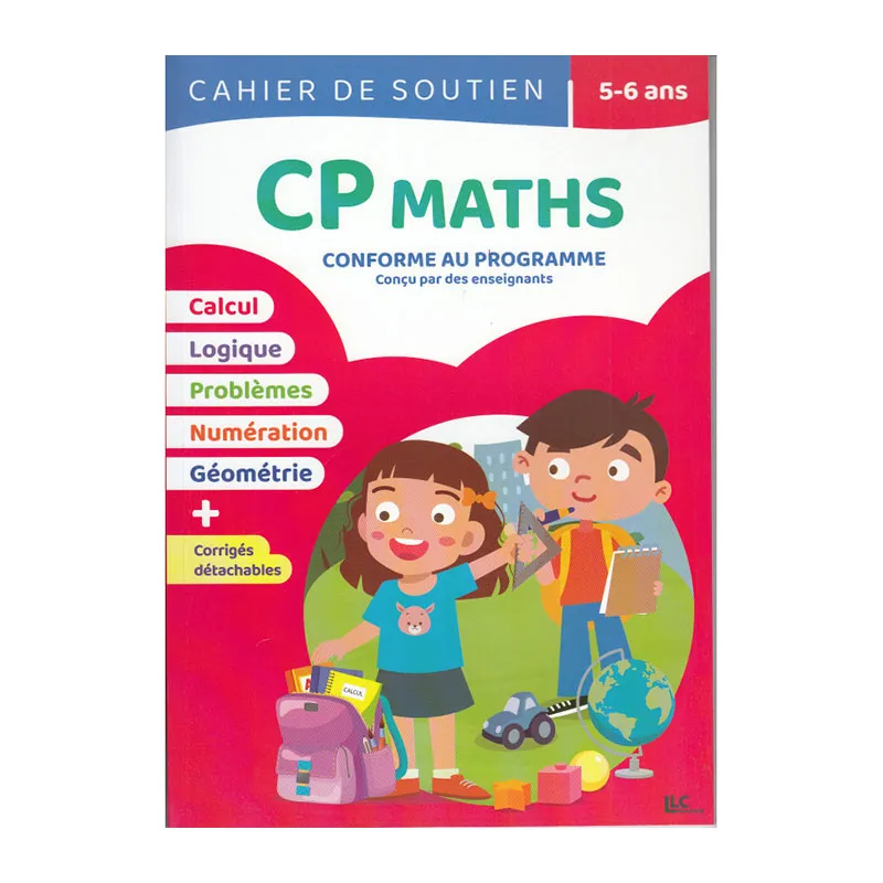 Cahier de soutien Math CP - 5+-0