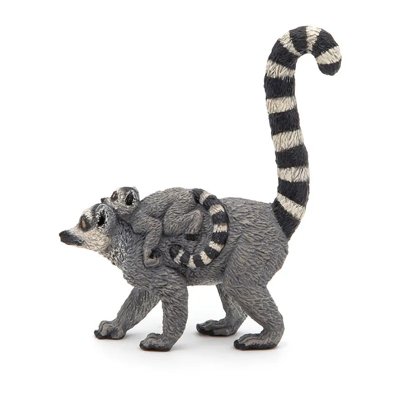 Lémurien et son bébé - 6,3x7,8cm-4