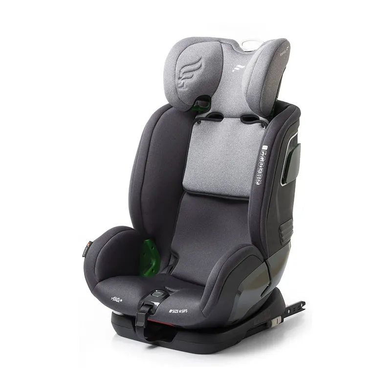 Siège-auto I-SIZE/ISOFIX Abita 76-150cm - Gris Chiné-9