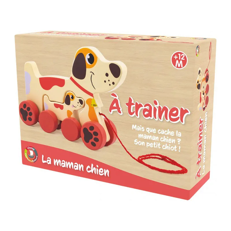 Maman chien à tirer - 12m+-2