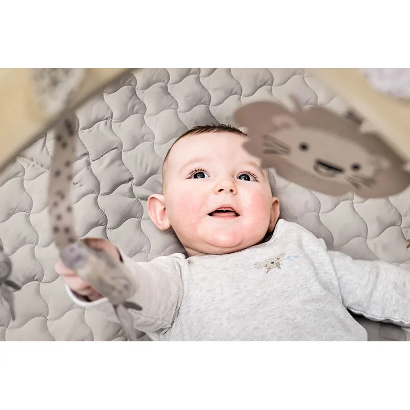 Tapis d'éveil avec arche en bois - 0m+-8