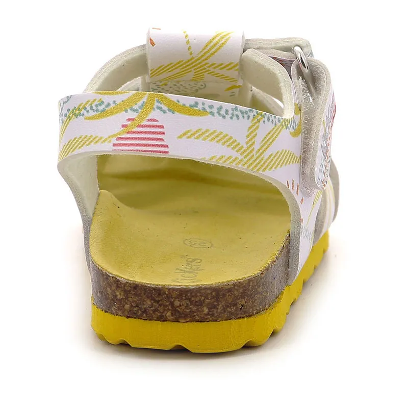 Sandales Summertan - Blanc Sunshine-4