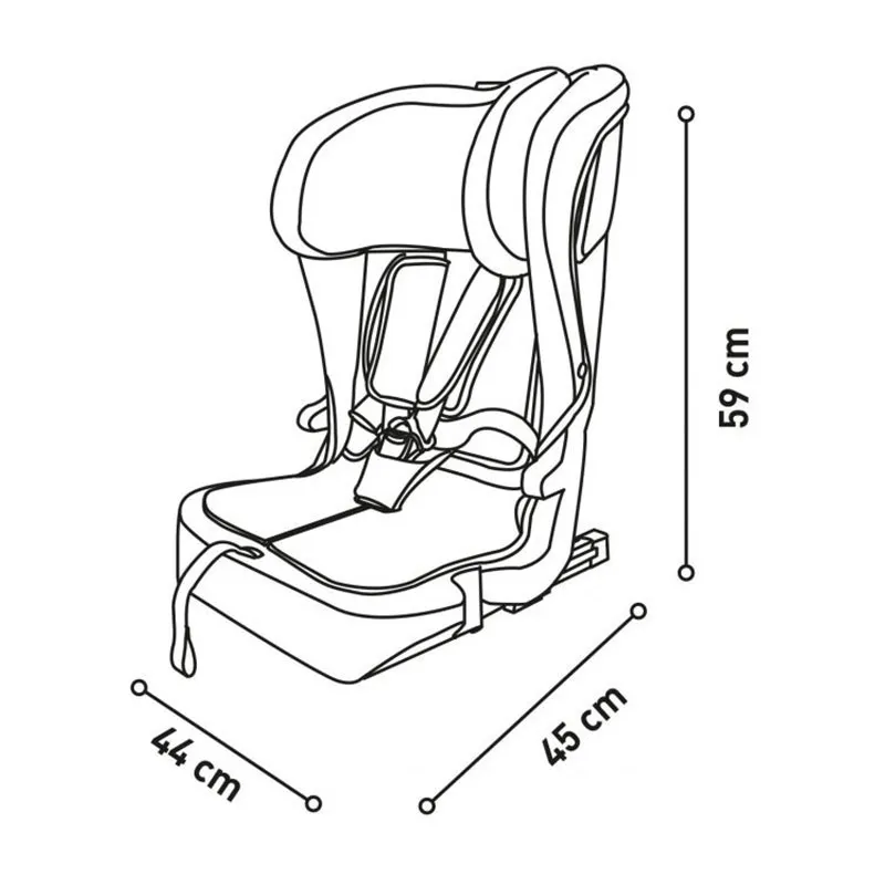 Siège-auto I-Size/Isofix Profix 76 à 150cm - Noir-4