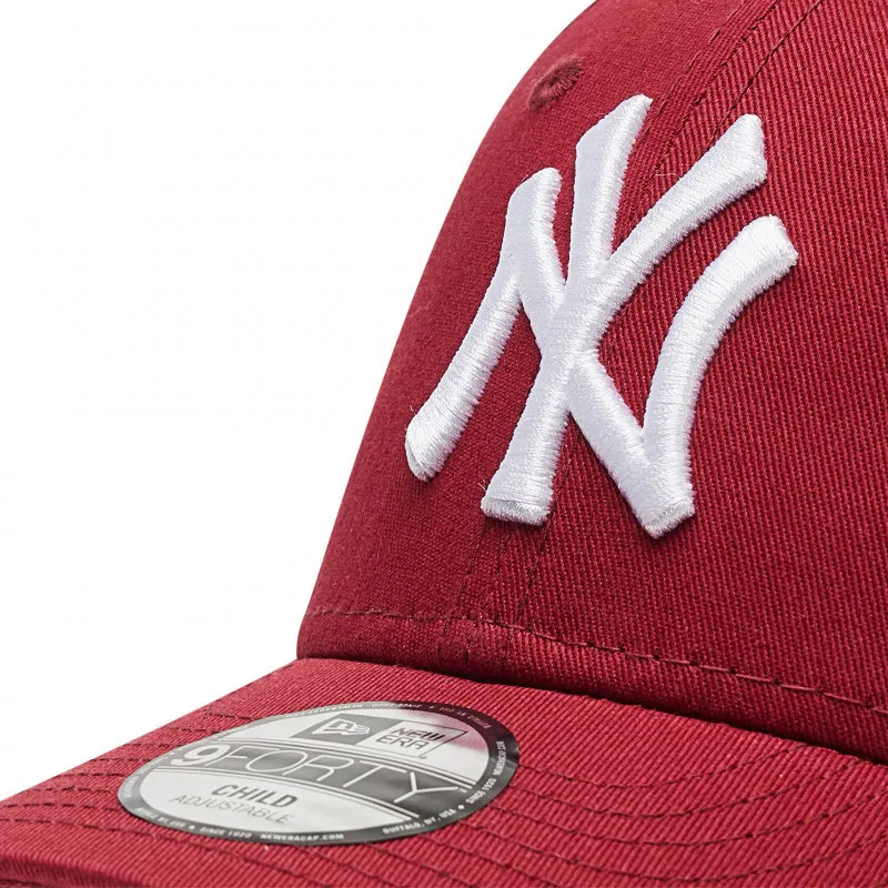 Casquette 9Forty New york yankees Enfant New Era - Bordeaux-3