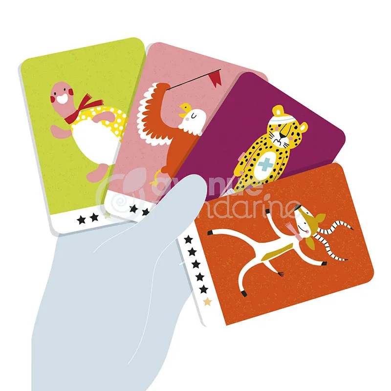 Jeu de cartes Battle Vitesse - 4+-2