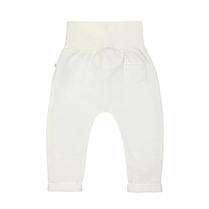 Pantalon Coton BIO - Blanc Cassé-1