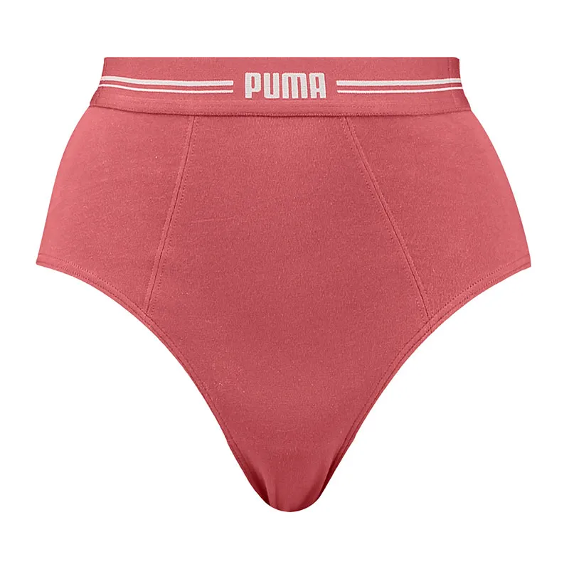 Culotte taille haute Femme Basic Puma - Bordeaux-0
