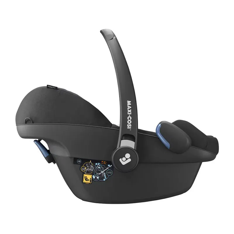 Duo Poussette Compacte Street + Cosi Pebble Pro + Base FamilyFix 3 + Adaptateurs Noir - 0m+ -13