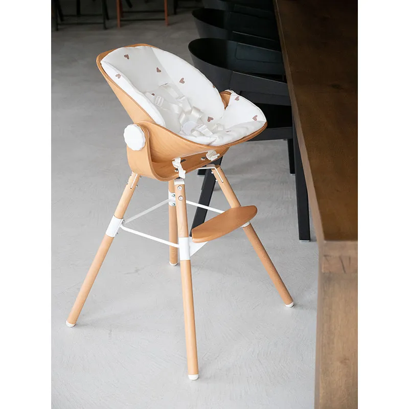 Transat Newborn pour Chaise haute Evolu - Naturel/Blanc -5