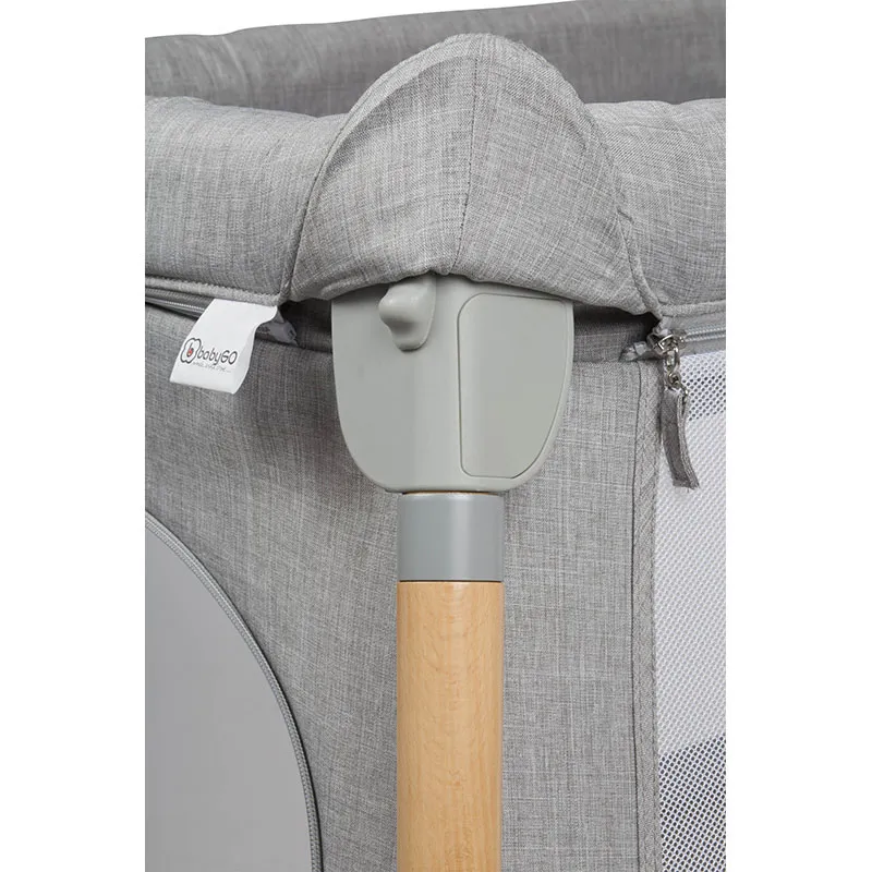 Lit parapluie Groovy Gris - 0m+-7
