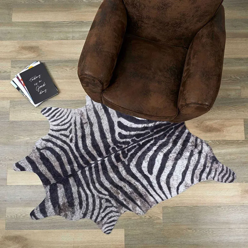 Tapis immit. Peau de Zèbre - 120x158cm-2