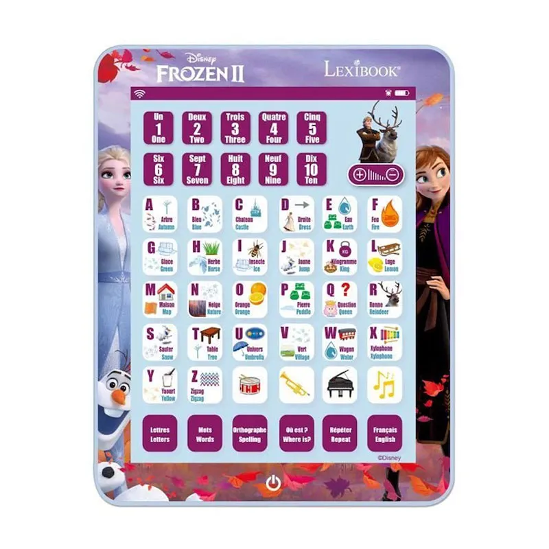 Tablette éducative bilingue Lexibook La Reine des Neiges - 3+-0