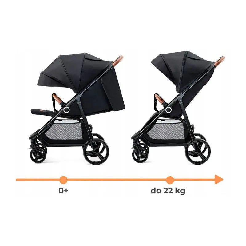 Poussette Compacte Grande+ Black - 0m+-6