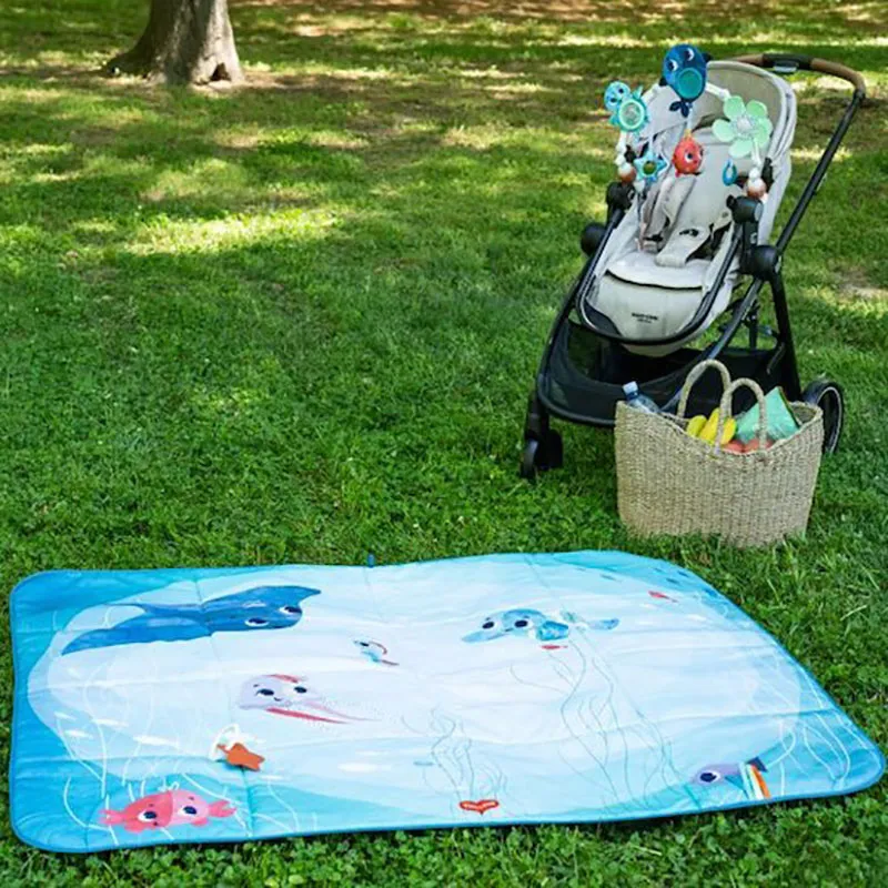 Tapis d'extérieur géant Bleu - 0m+-2