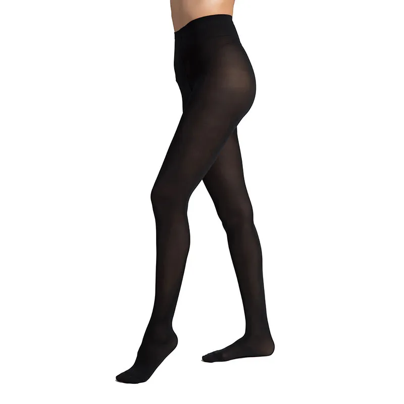 3 paires de Collants Diam's Jambes fuselées 70D - Noir-2