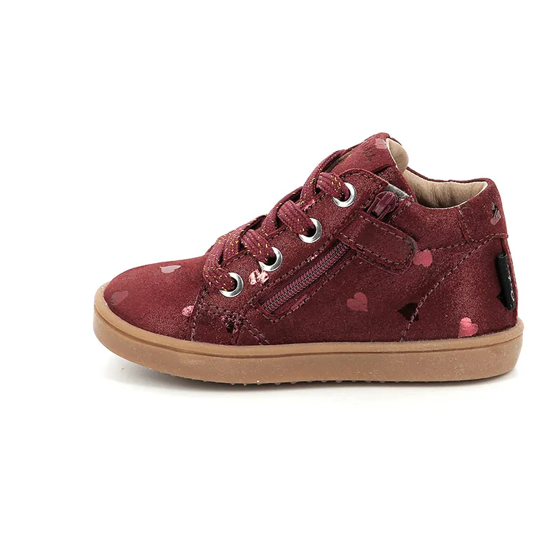 Sneakers hautes Enfant Wouhou - Bordeaux-3