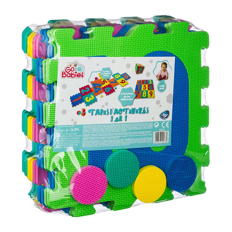 Tapis d'activités Marelle en mousse - 10m+-3