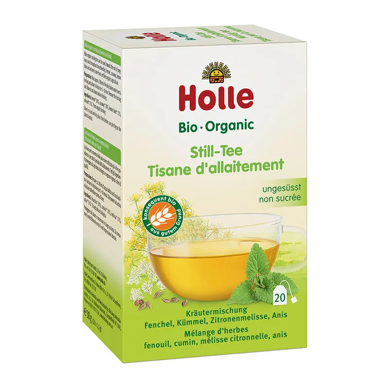 4x20 Tisanes d'allaitement BIO - Adulte - HOLLE-1