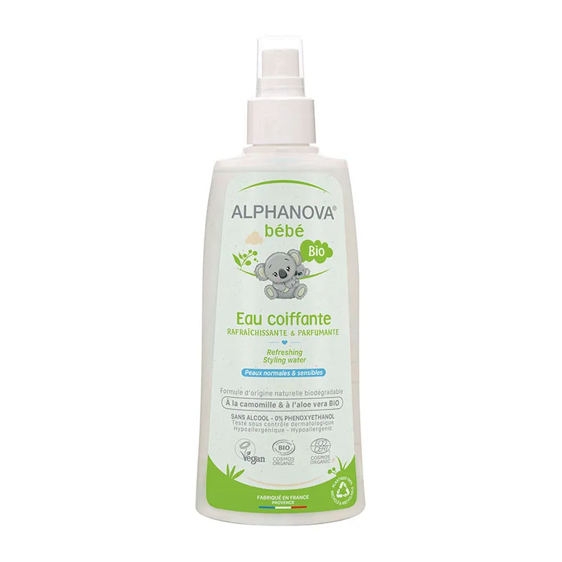 Eau coiffante/rafraichissante Bébé BIO - 200ml-0