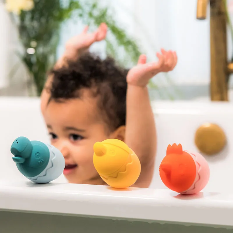 Éclabousseur de bain Gaspard le canard - 6m+-10