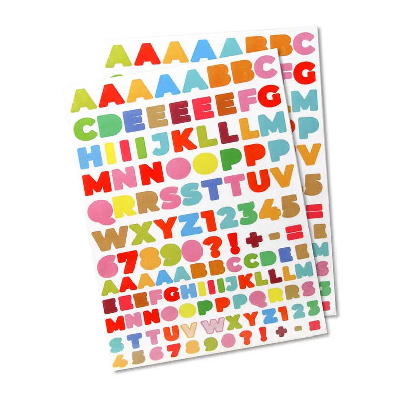Gommettes Alphabet - 535pcs-1
