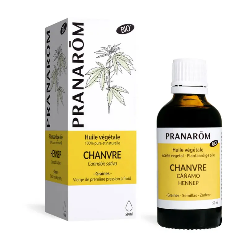 Huile végétale Chanvre BIO - 50ml-0